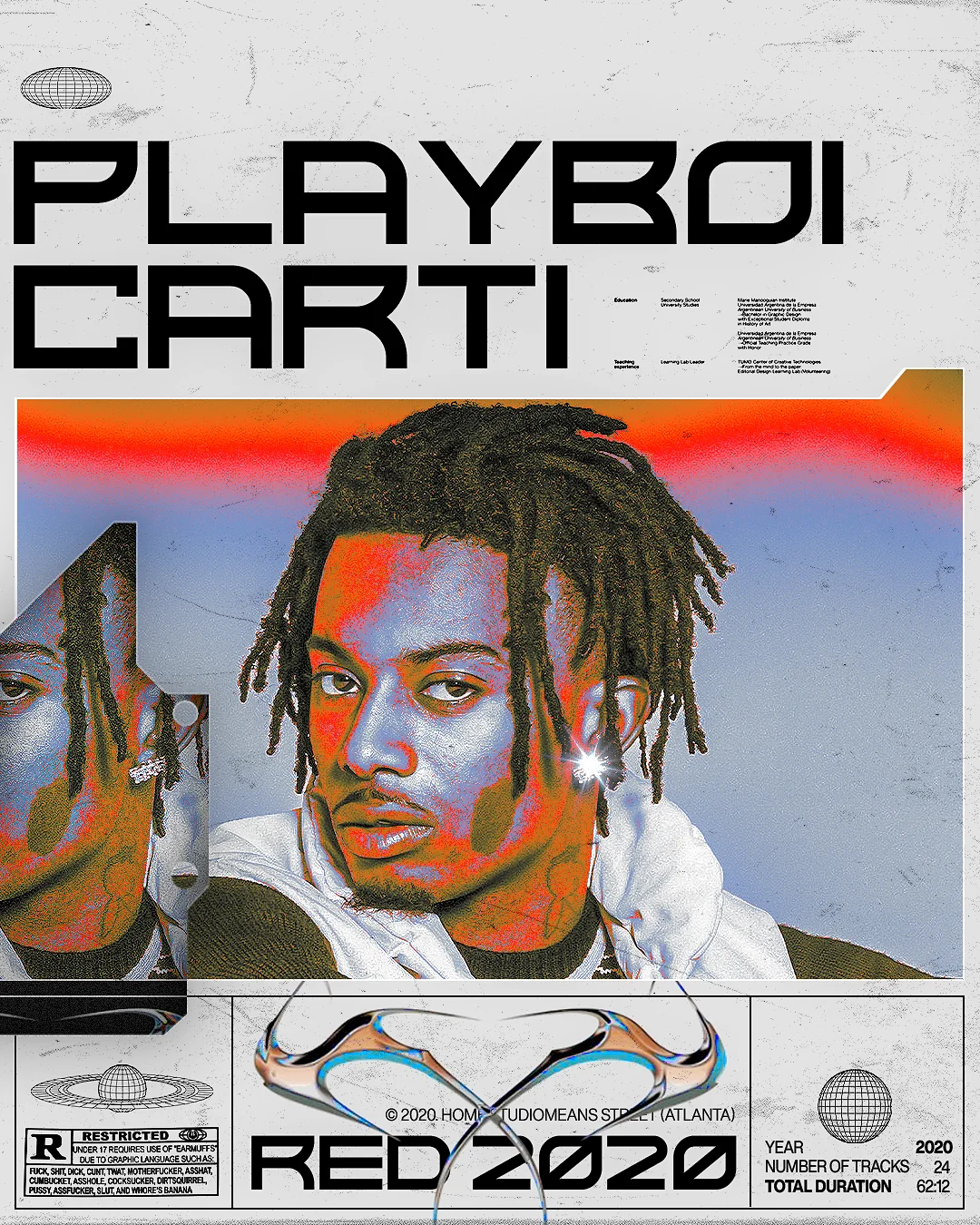 Design artboard composition